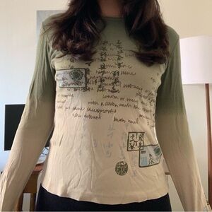 90’s graphic long sleeve